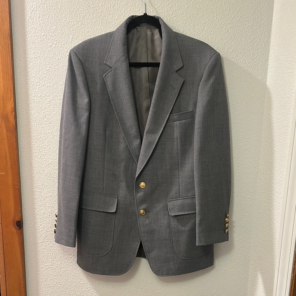 Ross & Cromarty Classic Gray Men's Blazer
